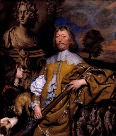 Endymion Porter alrededor de 1642-5 de William Dobson